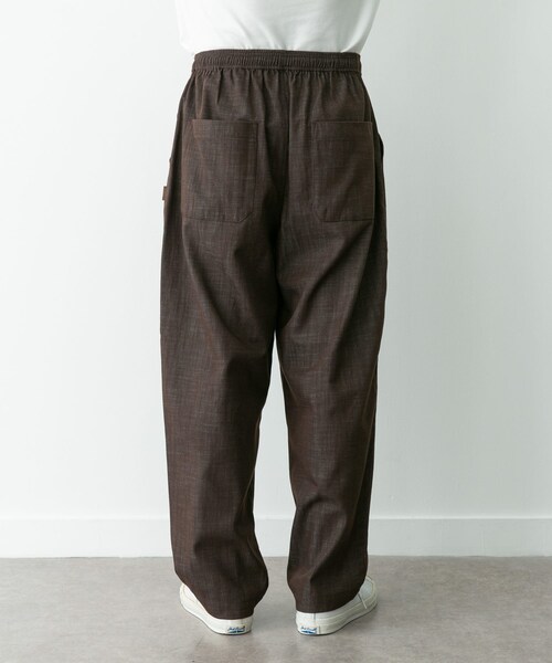 URBAN RESEARCH Sonny Label（アーバンリサーチサニーレーベル）の「デニムライクイージーワイドパンツ（デニムパンツ・メンズ・ブルー/ブラック/ブラウン・S/M/L）」の21枚目の写真