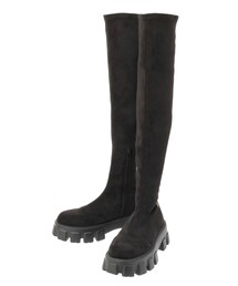 EATME | E/Mスエードニーハイブーツ(ブーツ)