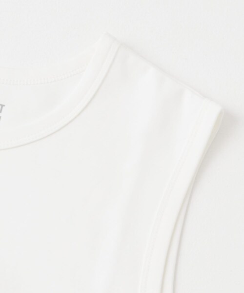 URBAN RESEARCH Sonny Label（アーバンリサーチサニーレーベル）の「コットンレイヤードタンクトップ（タンクトップ・メンズ・チャコール/オフ/ブラック・S/M/L）」の9枚目の写真