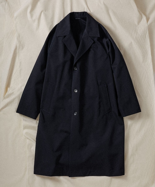 ADAM ET ROPE'(アダムエロペ)の「【WILD LIFE TAILOR】WOOL GABARDINE BAL COLLAR COAT(その他アウター・メンズ・ネイビー・L/M)」の1枚目の写真
