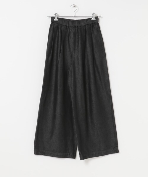 URBAN RESEARCH DOORS（アーバンリサーチドアーズ）の「FORK&SPOON　セルロースデニムワイドパンツ（デニムパンツ・レディース・BLACK/BLUE・1/2）」の11枚目の写真