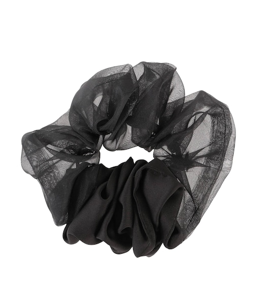 dazzlin（ダズリン）の「オーガンジーシュシュ（シュシュ・レディース・グリーン/ブラック/ピンク/ブルー・F）」の3枚目の写真