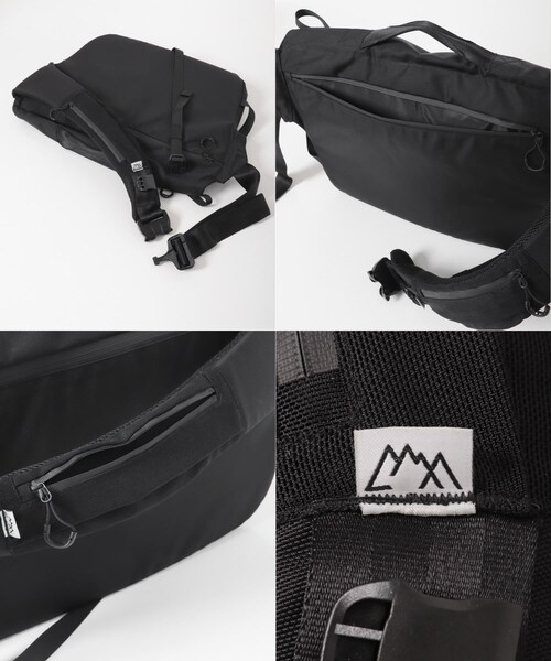 EKAL(エカル)の「CMF OUTDOOR GARMENT MESSENGER BAG BALLISTIC(メッセンジャーバッグ・メンズ・BLACK・One)」の9枚目の写真
