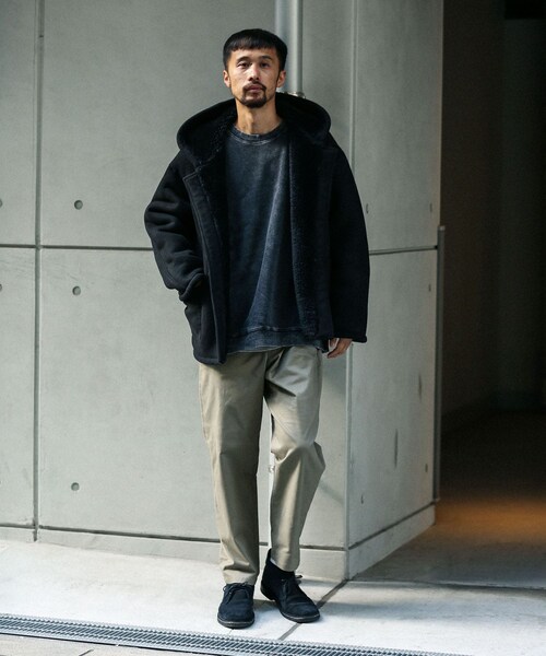 URBAN RESEARCH Sonny Label（アーバンリサーチサニーレーベル）の「『別注』CHEVRE×Sonny Label　MilitaryBranketダッフル（ダッフルコート・メンズ・1013 Black/1015 Brown・40/42）」の6枚目の写真