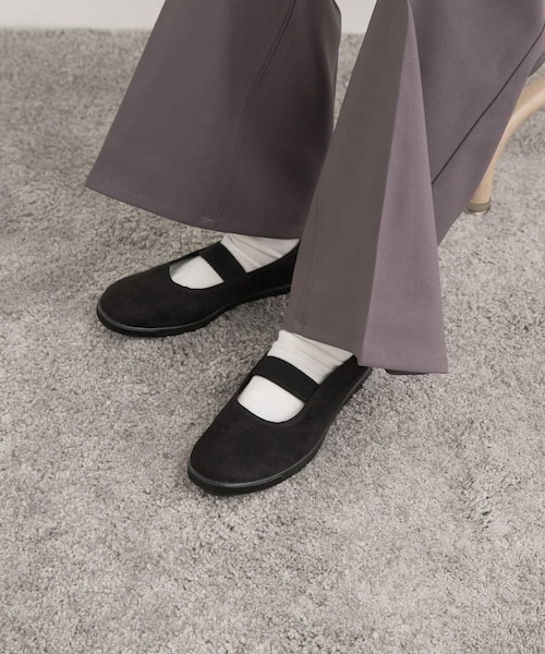 URBAN RESEARCH DOORS（アーバンリサーチドアーズ）の「MOONSTAR　BAND BALLET（スニーカー・レディース・BLACK MONO・23.5/24/24.5）」の9枚目の写真