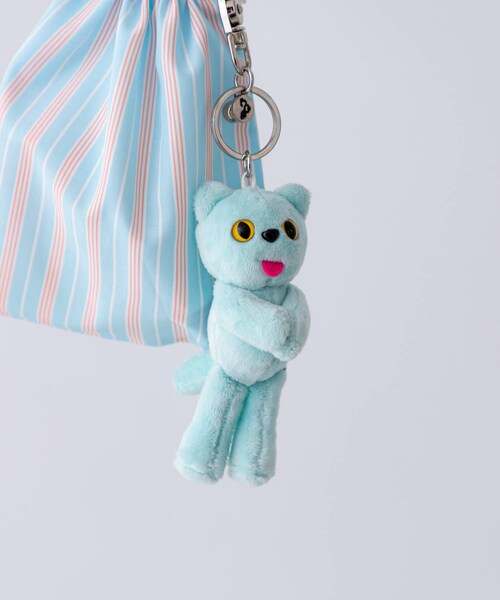 SMELLY（スメリー）の「『WEB/一部店舗限定』COMFORT　PIYONG Key Ring（キーホルダー・レディース・BLU/BLK/PNK・-）」の2枚目の写真