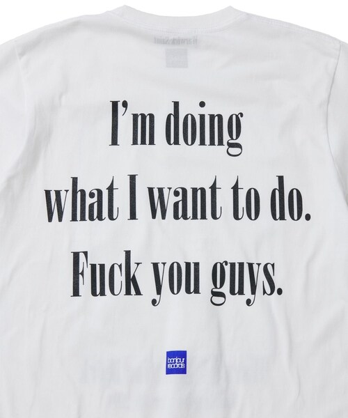 bonjour records(ボンジュールレコーズ)の「【Warwick Saint for bonjour records】Bjork photo S/S Tee(Tシャツ/カットソー・レディース・ブラック/ホワイト・L/M/XL)」の10枚目の写真