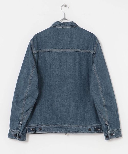 URBAN RESEARCH（アーバンリサーチ）の「new basic 10oz DENIM WORK JACKET（デニムジャケット・メンズ・INDIGO/BLACK・M/L）」の20枚目の写真