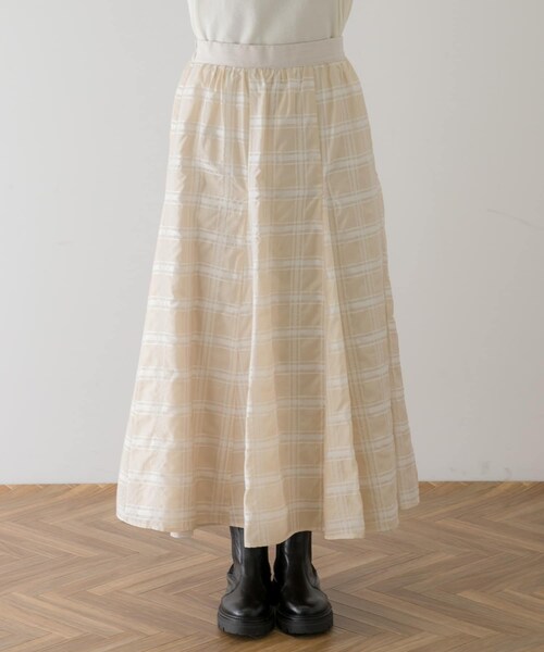 URBAN RESEARCH Sonny Label（アーバンリサーチサニーレーベル）の「リバーシブルチェックスカート（スカート・レディース・ブラック/ベージュ・FREE）」の22枚目の写真