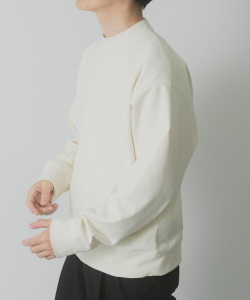 ITEMS URBANRESEARCH（アイテムズ アーバンリサーチ）の「360°stretch起毛トップス（スウェット・メンズ・OFF/BRN/BLK・M/L）」の10枚目の写真