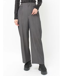 MURUA（ムルーア）の「サイドベルトパンツ【セットアップ着用可】（その他パンツ・レディース）」