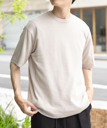 ITEMS URBANRESEARCH | コットンリネンクルーネックサマーニット(ニット/セーター)
