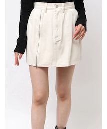 MURUA | サイドオープンデニムスカート【セット販売対象】(デニムスカート)