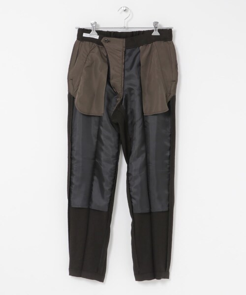 URBAN RESEARCH DOORS(アーバンリサーチドアーズ)の「LIFE STYLE TAILOR ツイードライクコンフォータブルパンツ(スラックス・メンズ・NAVY/BROWN/TAUPE・S/M/L/XL)」の11枚目の写真