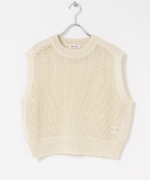 URBAN RESEARCH DOORS | FORK&SPOON　ペーパーメッシュニットベスト(ベスト)