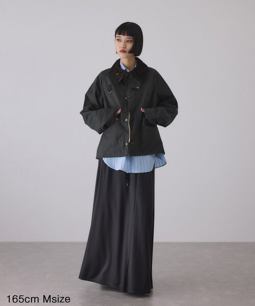ADAM ET ROPE'(アダムエロペ)の「【J’aDoRe限定】【Barbour(バブアー)】SPEY WAX JACKET(その他アウター・レディース・ブラック/カーキ・M/S)」の12枚目の写真