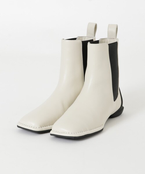 SHISEI SQUARE SIDE GORE BOOTS