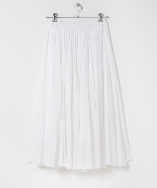URBAN RESEARCH ROSSO（アーバンリサーチロッソ）の「コットンボリュームマキシスカート（スカート・レディース・WHITE/L/PURPLE/BLACK・Free）」の9枚目の写真