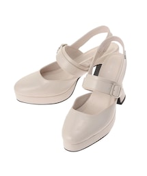 スリングバックパンプス