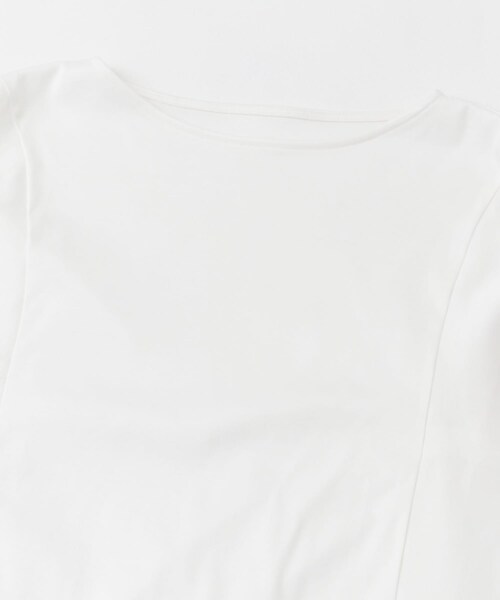 URBAN RESEARCH ROSSO（アーバンリサーチロッソ）の「『一部WEB限定カラー』汗染防止5分袖ドルマンプルオーバー（Tシャツ/カットソー・レディース・D/NAVY/OFF WHITE/L/GREIGE/BLUE/BROWN/BORDEAUX・FREE）」の16枚目の写真