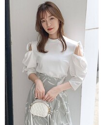 dazzlin | ショルダー2WAYギャザートップス(Tシャツ/カットソー)