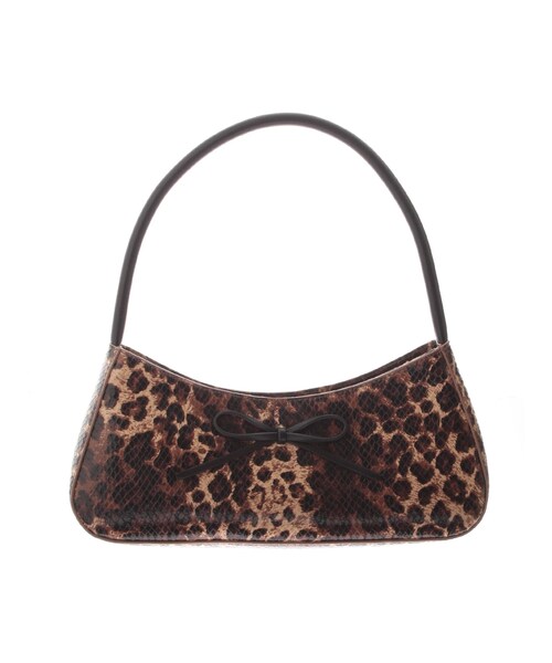 EVRIS（エヴリス）の「リボンモチーフバイカラーハンドBAG（ハンドバッグ・レディース・ブルー/ブラウン・F）」の11枚目の写真
