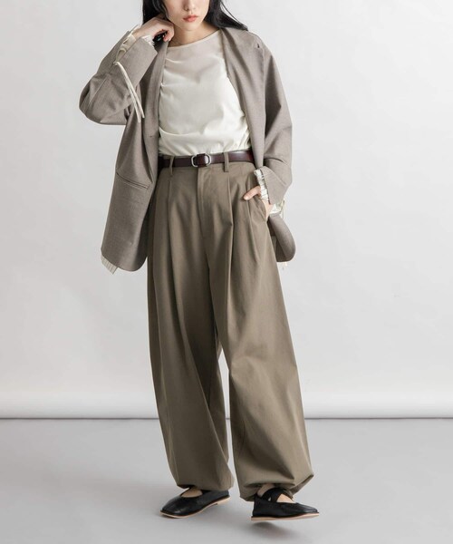 KBF（ケイビーエフ）の「ホールレスレザーベルト（ベルト・レディース・BLACK/CAMEL/D.BROWN・one）」の17枚目の写真