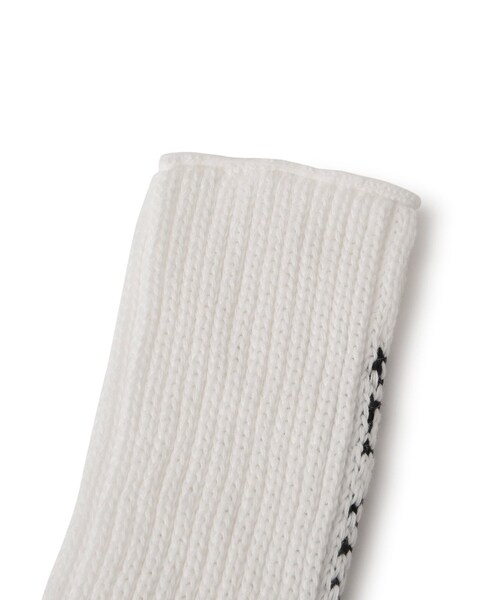 ADAM ET ROPE'(アダムエロペ)の「バルキールーズソックス(ソックス/靴下・レディース・ブラック/オフホワイト・F)」の9枚目の写真