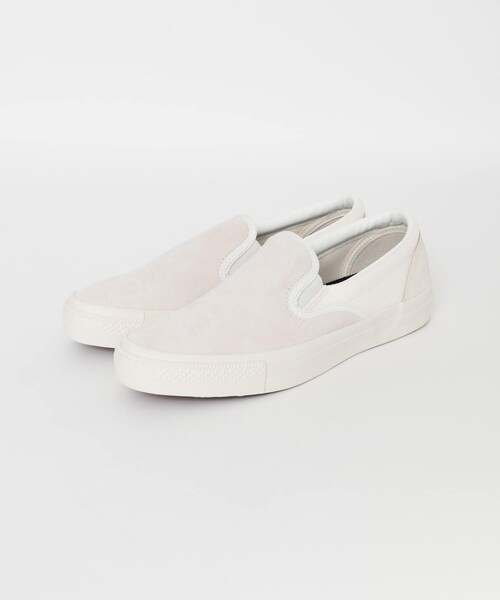 URBAN RESEARCH Sonny Label（アーバンリサーチサニーレーベル）の「CONVERSE　CS SLIP-ON SK（スリッポン・メンズ・ホワイト/ブラック・26/27/28）」の6枚目の写真