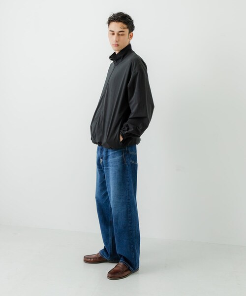 URBAN RESEARCH（アーバンリサーチ）の「NYLON DRY STRETCH JACKET（テーラードジャケット・メンズ・BLACK/BURGUNDY・M/L）」の10枚目の写真
