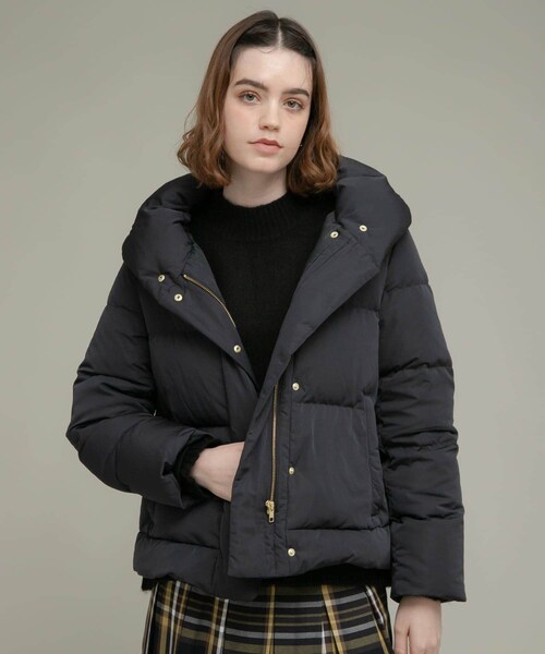 URBAN RESEARCH Sonny Label（アーバンリサーチサニーレーベル）の「『WEB限定』撥水ショールカラーミディコート（その他アウター・レディース・ブラック/ネイビー/ライトグレー・FREE）」の7枚目の写真