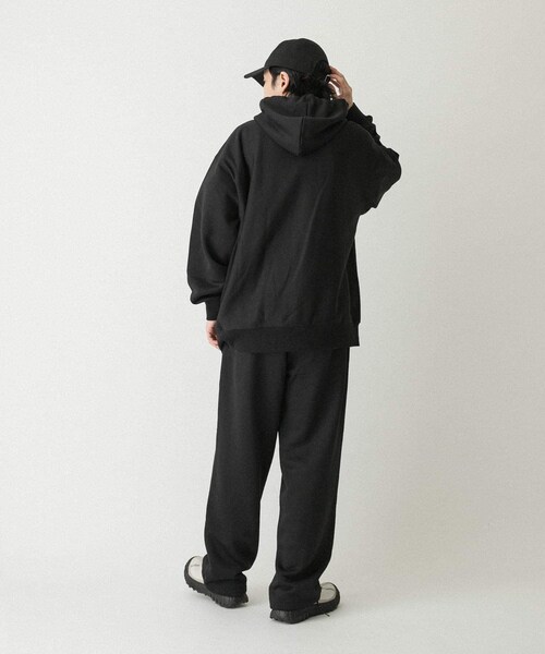 EKAL（エカル）の「QUICK DRY ハーフジップフーディー（スウェット・メンズ・グレー/ブラック・M/L）」の16枚目の写真