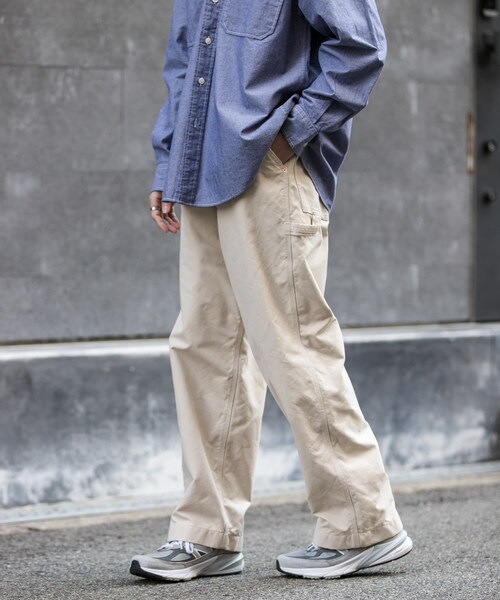 URBAN RESEARCH DOORS(アーバンリサーチドアーズ)の「FORK&SPOON PEダックペインターパンツ(その他パンツ・メンズ・NAVY/IVORY・4/5)」の9枚目の写真