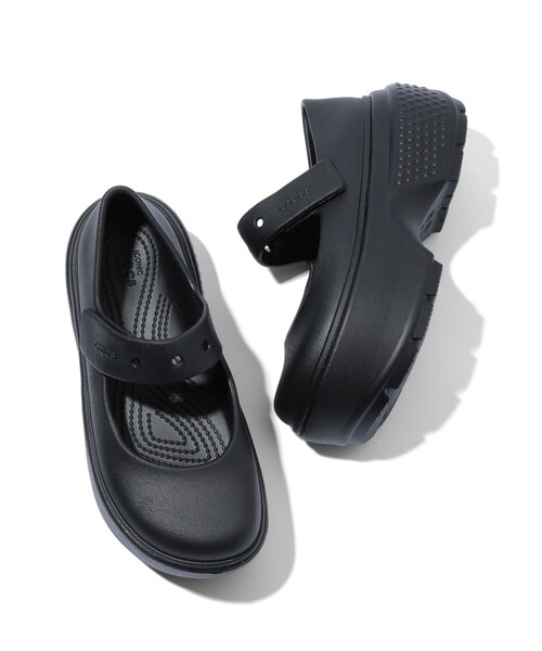 VIS（ビス）の「【crocs】 STOMP MARY JANE【WEB限定】（サンダル・レディース・ブラック・L/M/S）」の15枚目の写真
