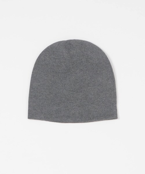 URBAN RESEARCH DOORS（アーバンリサーチドアーズ）の「Snow Peak Apparel　Flat Knit Cap（ニットキャップ/ビーニー・レディース・Grey/Black・one）」の2枚目の写真