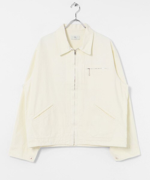 URBAN RESEARCH（アーバンリサーチ）の「HERILL　Nepdenim jacket（デニムジャケット・メンズ・White/VT Worn・2/3）」の3枚目の写真