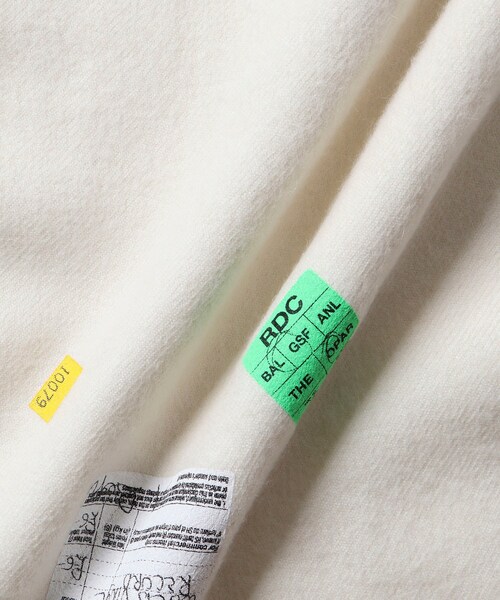 ADAM ET ROPE'（アダムエロペ）の「【BAL/バル】 INOUE BROTHERS BRUSHED SCARF（マフラー・メンズ・ブラック/ホワイト・F）」の8枚目の写真