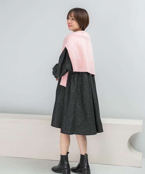 URBAN RESEARCH ROSSO（アーバンリサーチロッソ）の「『別注』Wrangler×ROSSO　WESTERN MINI DRESS（ワンピース・レディース・C00 ブルー/C01 ブラック・M）」の22枚目の写真