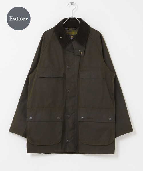 URBAN RESEARCH DOORS（アーバンリサーチドアーズ）の「Barbour　EXCLUSIVE SUGARLUMPBEDALE（テーラードジャケット・メンズ・D.BROWN/SAGE・36/38/40/42/44）」の8枚目の写真