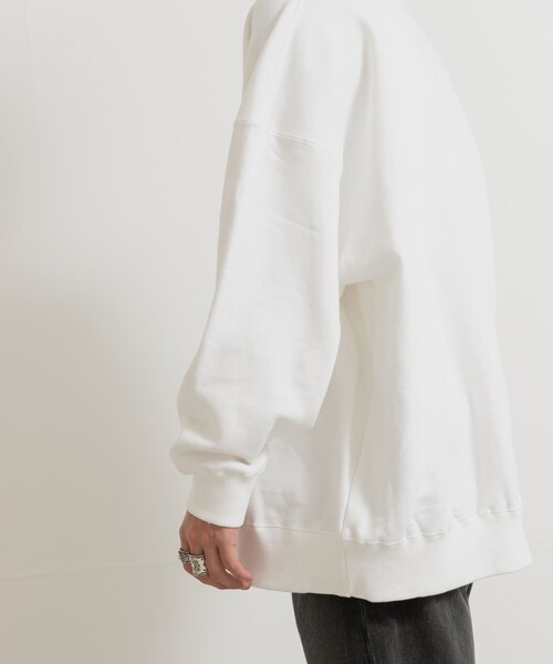 THE GOODLAND MARKET（ザグッドランドマーケット）の「ザ グッドランド マーケット　THE GOODLAND LOGO SWEAT（スウェット・メンズ・D.BLUE/WHITE・M/L/XL）」の5枚目の写真