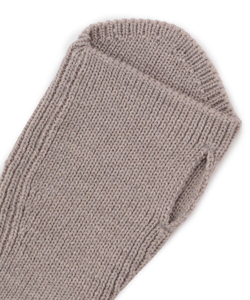 ADAM ET ROPE'(アダムエロペ)の「【BATONER】SOLID WOOL HAND WARMER(手袋・メンズ・ブラック/ベージュ・F)」の7枚目の写真