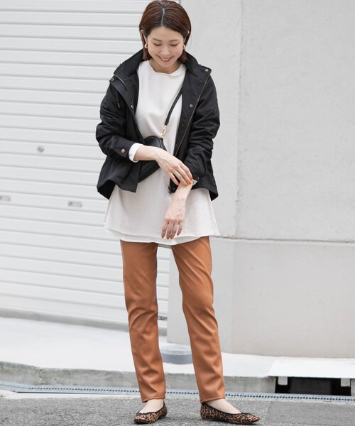 URBAN RESEARCH Sonny Label（アーバンリサーチサニーレーベル）の「マウンテンパーカー（マウンテンパーカー・レディース・カーキ/ブラック/ベージュ/ネイビー・34/36/38/40）」の8枚目の写真
