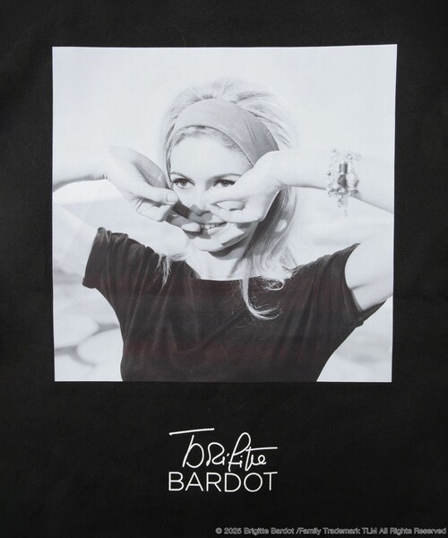 ROPE'(ロペ)の「【Brigitte Bardot×ROPE'・コラボ】モノクロフォトプリントキャンバストートバッグ【A4対応】(トートバッグ・レディース・ブラック/ホワイト・F)」の22枚目の写真