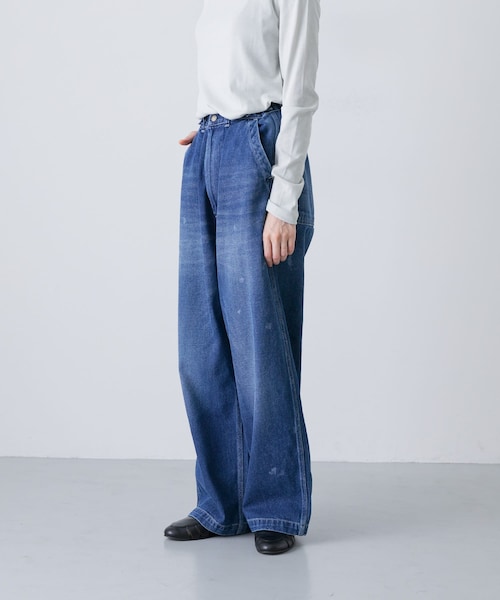 かぐれ（カグレ）の「ordinary fits BELL PANTS（デニムパンツ）」 - WEAR