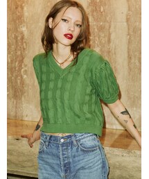 jouetie | 2WAYサマーケーブルニット(ニット/セーター)