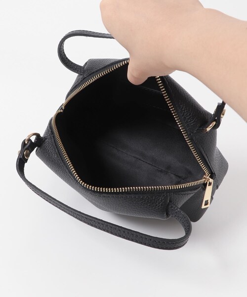 URBAN RESEARCH ROSSO（アーバンリサーチロッソ）の「AULENTTI　ミニボストンバッグ（ボストンバッグ・レディース・TAUPE/NERO・-）」の8枚目の写真