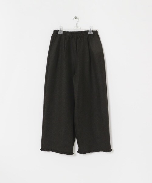 LAATO（ラート）の「frill frill wool pants（その他パンツ・レディース・モス/インク・Free）」の3枚目の写真
