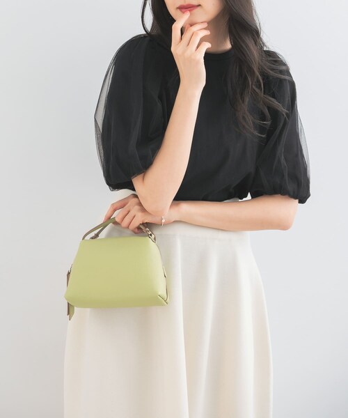 URBAN RESEARCH ROSSO（アーバンリサーチロッソ）の「GIANNI CHIARINI　ALIFA（ショルダーバッグ・レディース・MARBLE/NERO/ACERBO・-）」の14枚目の写真