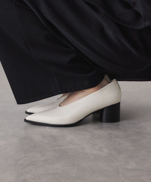 ADAM ET ROPE'（アダムエロペ）の「ポインテッドトゥパンプス（パンプス・レディース・ブラック/オフホワイト・23.0/23.5/24.0/24.5）」の17枚目の写真