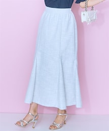 marun | ＜大きいサイズ＞サマーツイードマーメイドスカート marun(スカート)
